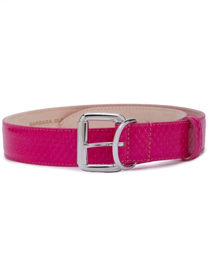 Barbara Bui Classic Adjustable Belt - Pink