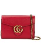 Gucci - Gg Marmont Shoulder Bag - Women - Leather/metal - One Size, Red, Leather/metal