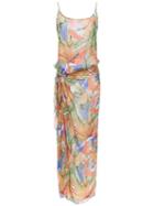 Track & Field Printed Dress - Multicolour