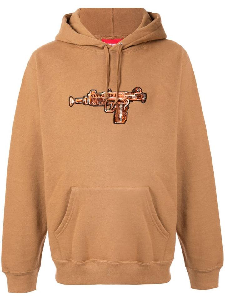 Palace X Toy Uzi Hoodie - Brown