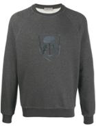 Corneliani Embroidered Sweatshirt - Grey