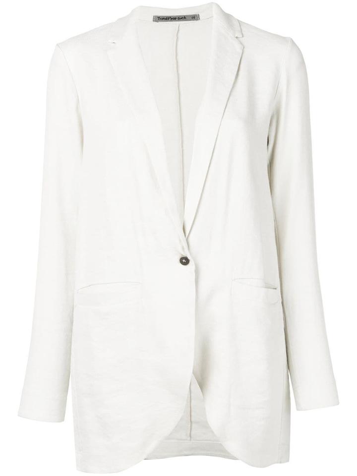 Transit Classic Blazer Jacket - White