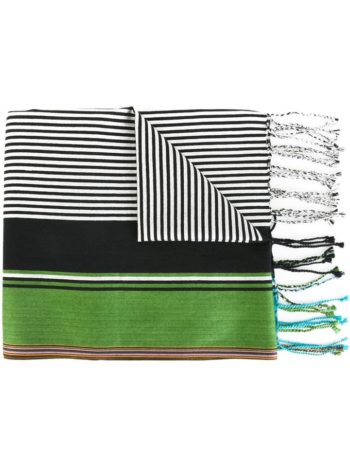 Paul Smith Striped Print Scarf