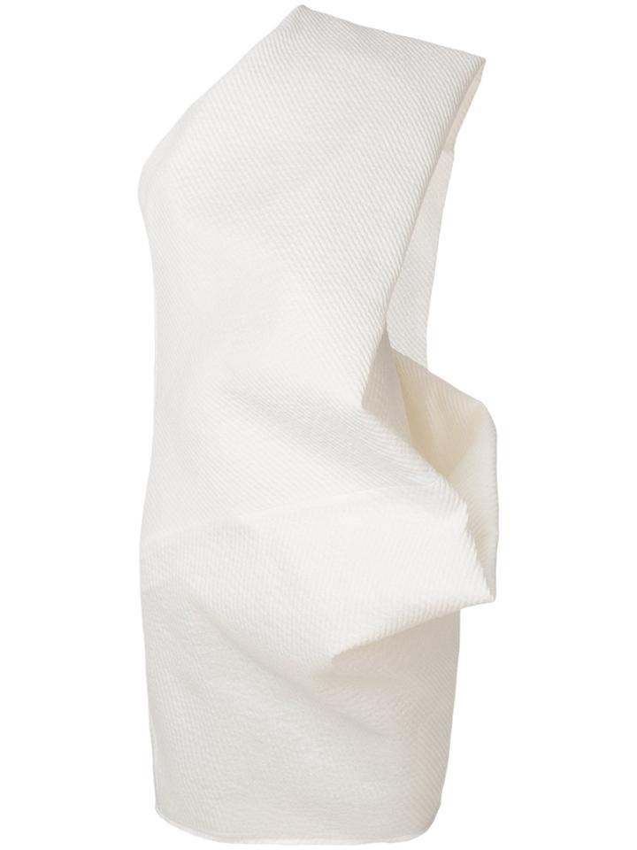 Rick Owens Sculptural Top - White