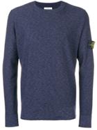 Stone Island Fine Knit Sweater - Blue