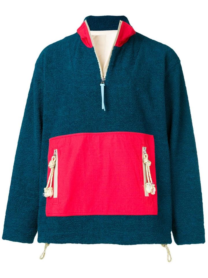 Acne Studios Terrycloth Sweatshirt - Blue