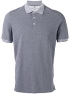 Brunello Cucinelli Classic Polo Shirt, Men's, Size: Xl, Grey, Cotton
