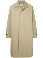 Monkey Time Concealed Front Coat - Brown