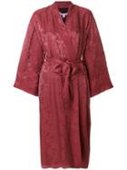Elizabeth And James Bordeaux Kimono - Red