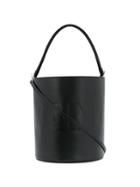 Jil Sander Round Bucket Bag - Black