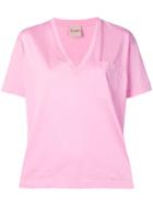 Nude Chest Pocket T-shirt - Pink