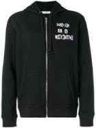 Taichi Murakami Off-centre Zip Hoodie - White