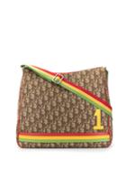 Christian Dior Pre-owned Rasta Oblique Crossbody Bag - Brown