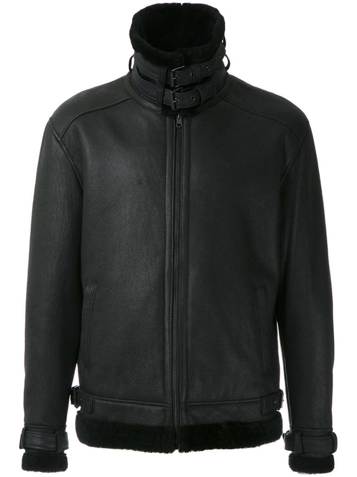 Osklen Leather Jacket - Black