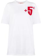 Vivienne Westwood Anglomania Loose-fit '+5º' T-shirt - White