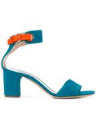 Casadei Block Heel Sandals - Blue