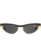 Vogue Eyewear Gigi Hadid Capsule Low Frame Sunglasses - Black