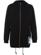 Mcq Alexander Mcqueen Graphic Square Print Oversized Hoodie, Men's, Size: Small, Black, Cotton