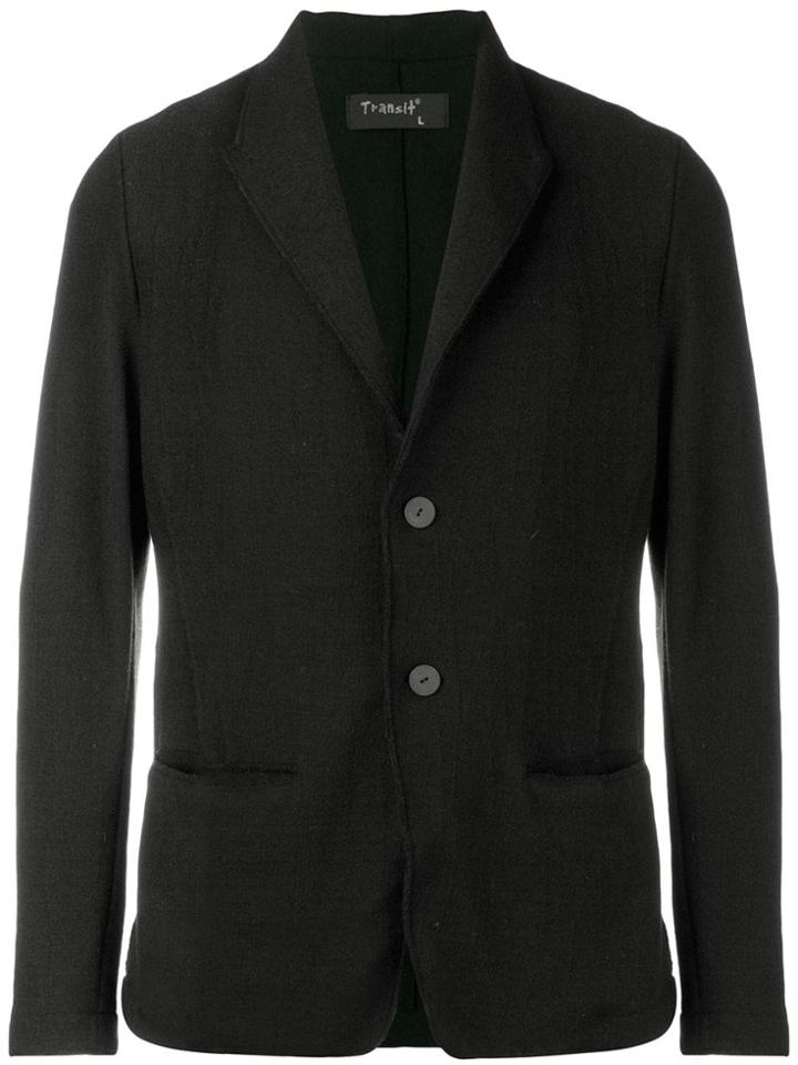 Transit Classic Single-breasted Blazer - Black
