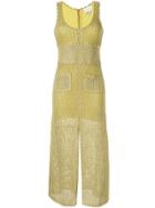 Alice Mccall Coney Island Midi Dress - Yellow