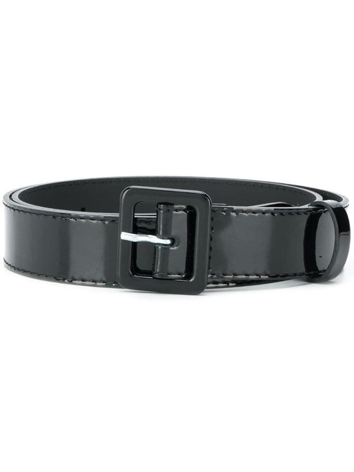 P.a.r.o.s.h. Square-buckle Belt - Black