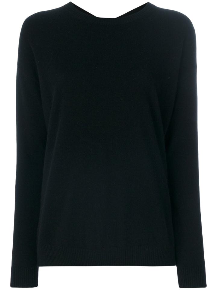 Chinti & Parker Bow Sweater - Black