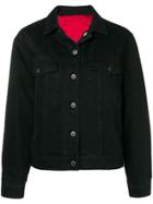 Closed Cropped Denim Jacket - Black