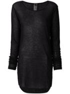 Ann Demeulemeester Blanche Ribbed Sweater - Black