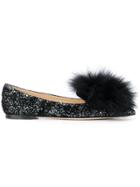 Jimmy Choo Gale Flats - Black
