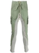 Greg Lauren Reconstructed Track Pants - Green