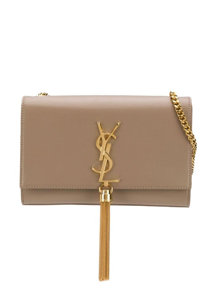 Saint Laurent Kate Small Shoulder Bag - Grey