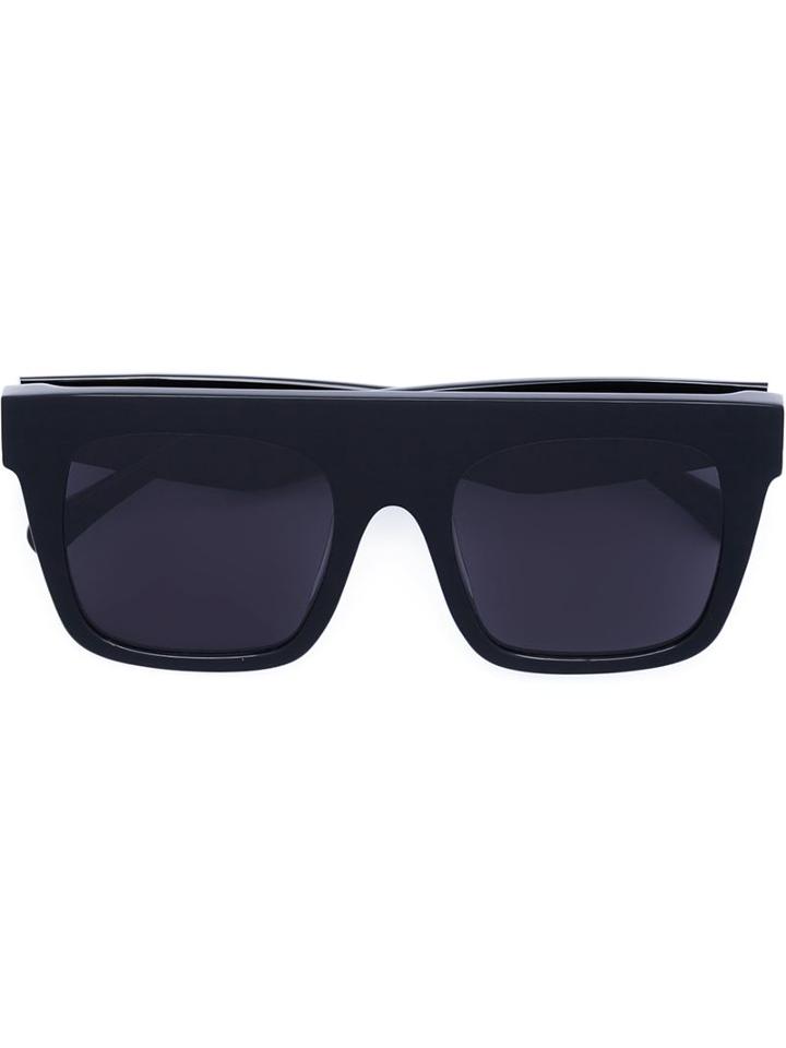 Vera Wang - Square Frame Sunglasses - Women - Acetate - One Size, Women's, Black, Acetate