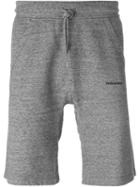 Classic Track Shorts, Men's, Size: Medium, Grey, Cotton, Dsquared2