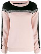 Liu Jo Logo Band Sweatshirt - Pink