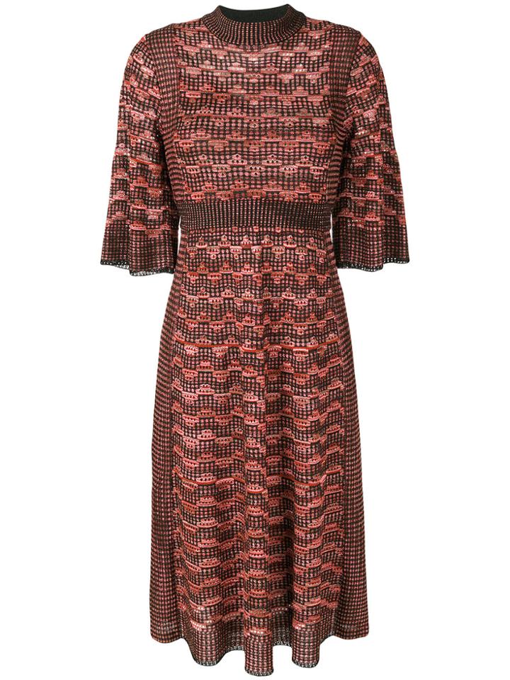 M Missoni Knitted Dress - Pink & Purple