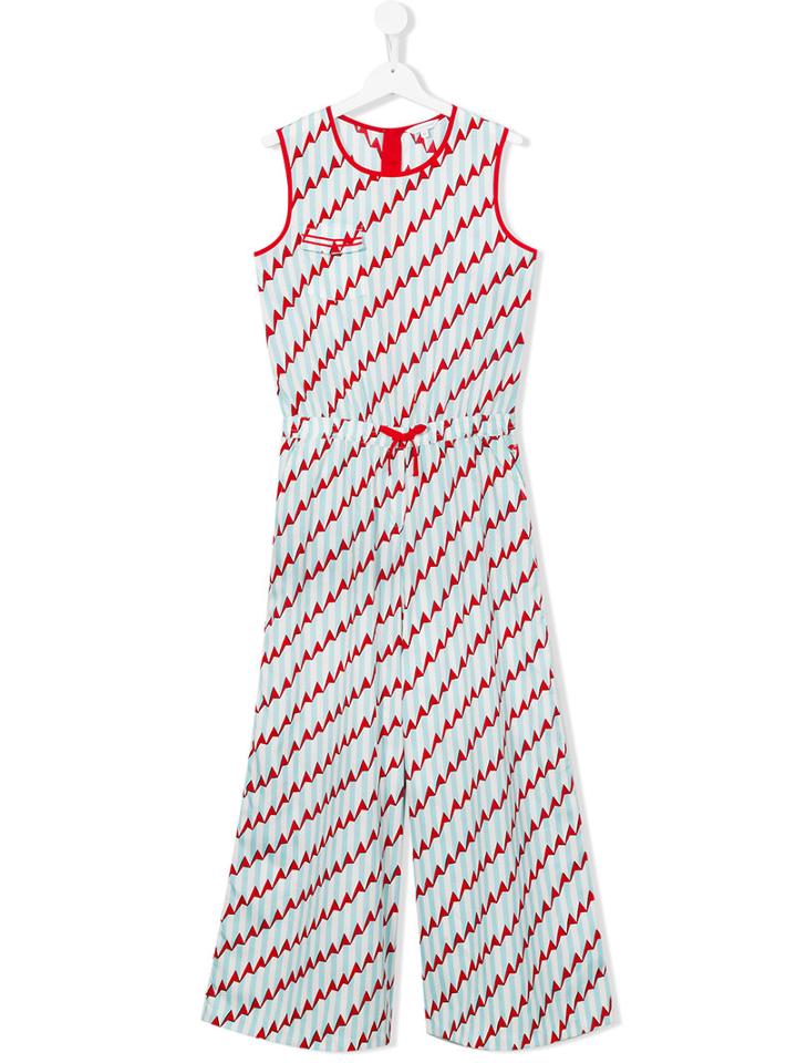 Little Marc Jacobs Printed Jumpsuit, Girl's, Size: 14 Yrs, Blue
