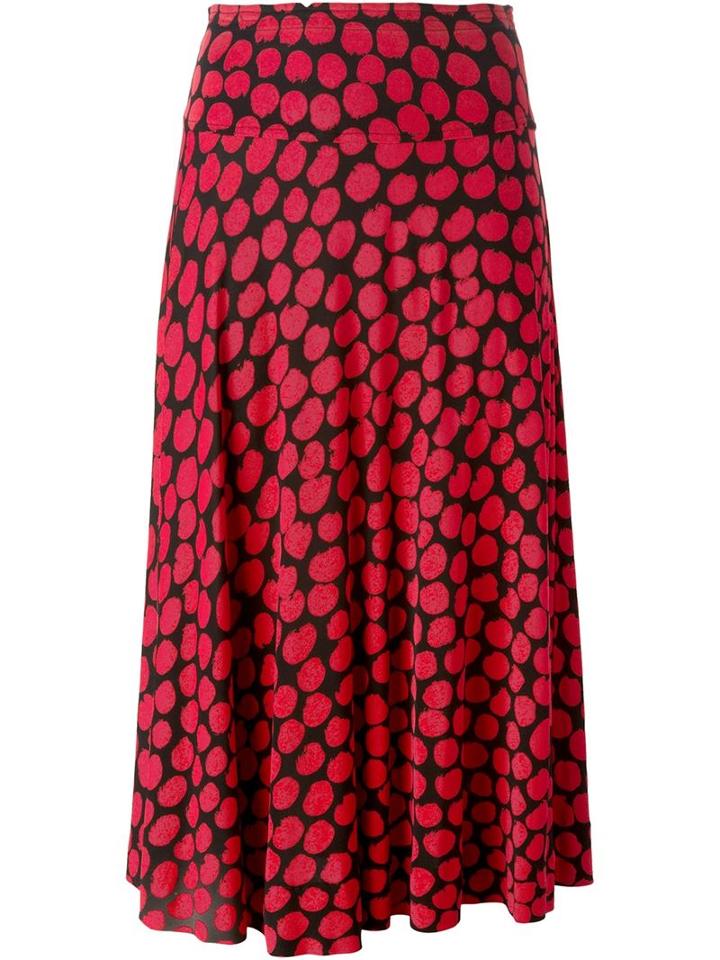 Missoni Vintage Dot Print Midi Skirt