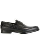 Jimmy Choo Darblay Loafers, Men's, Size: 41, Black, Rubber/leather