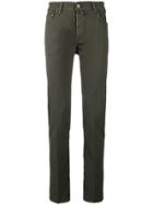 Jacob Cohen Five Pocket Trousers - Green