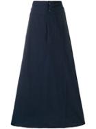 Labo Art A-line Maxi Skirt - Blue