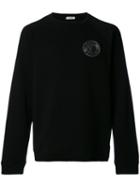 Versace Collection - Medusa Patch Sweatshirt - Men - Cotton - Xxl, Black, Cotton