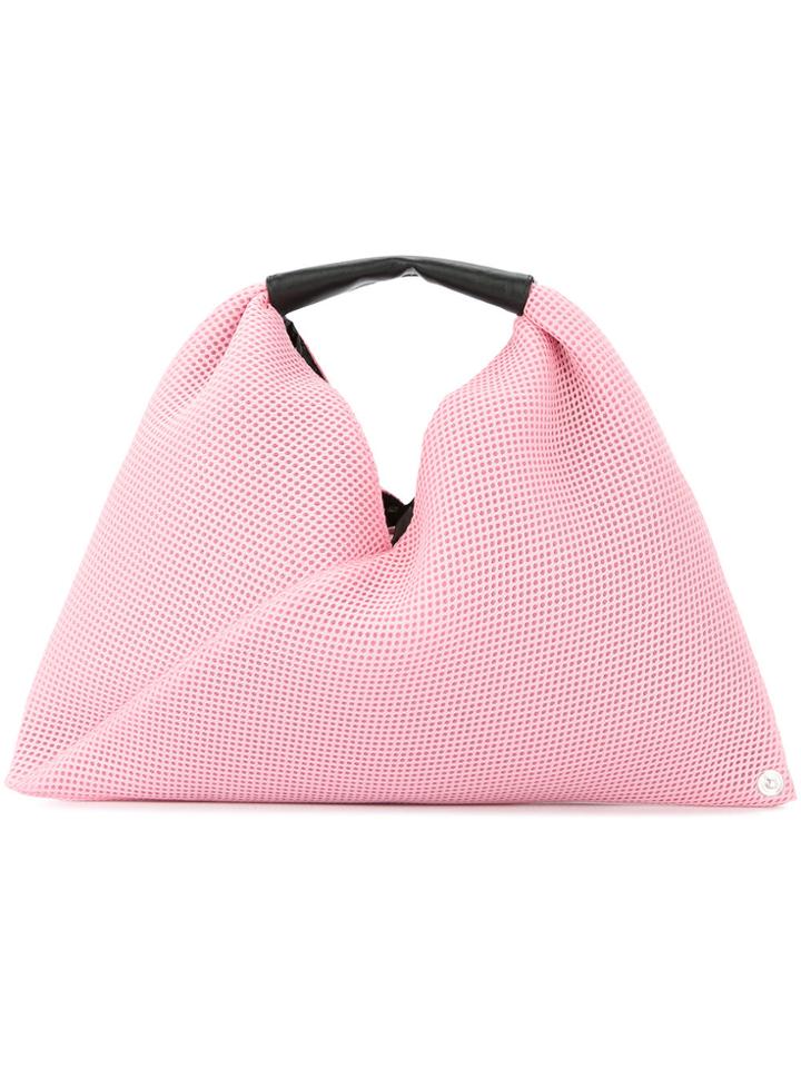 Mm6 Maison Margiela Functional Shoulder Bag - Pink & Purple