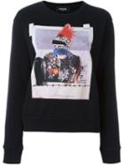 Dsquared2 Photo Print Sweatshirt, Women's, Size: Xs, Black, Cotton
