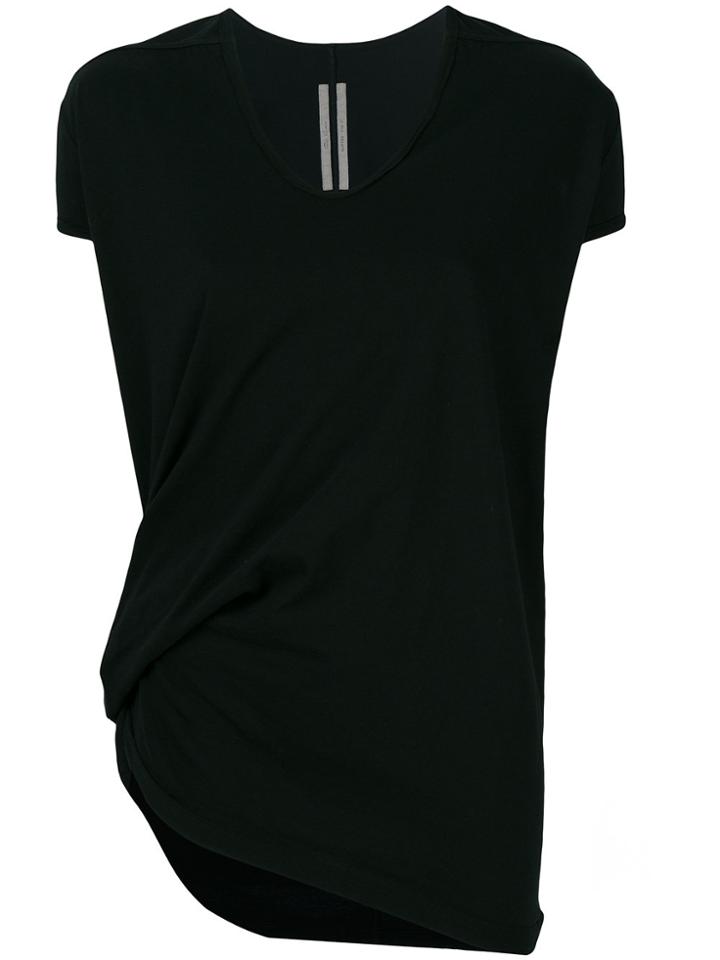 Rick Owens Hiked T-shirt - Black
