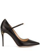 Jennifer Chamandi Lorenzo Pointed Pumps - Black