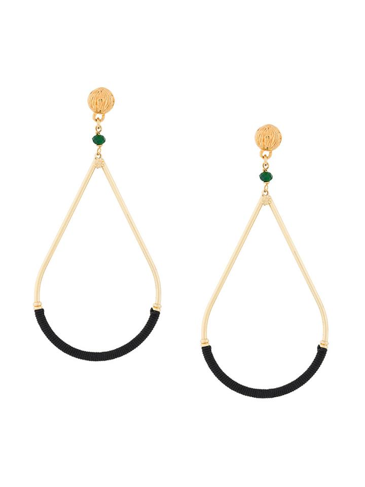 Gas Bijoux Azanzibar Loop Earrings - Metallic