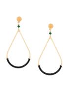 Gas Bijoux Azanzibar Loop Earrings - Metallic