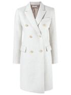 Versace Collection Longline Button-up Trench
