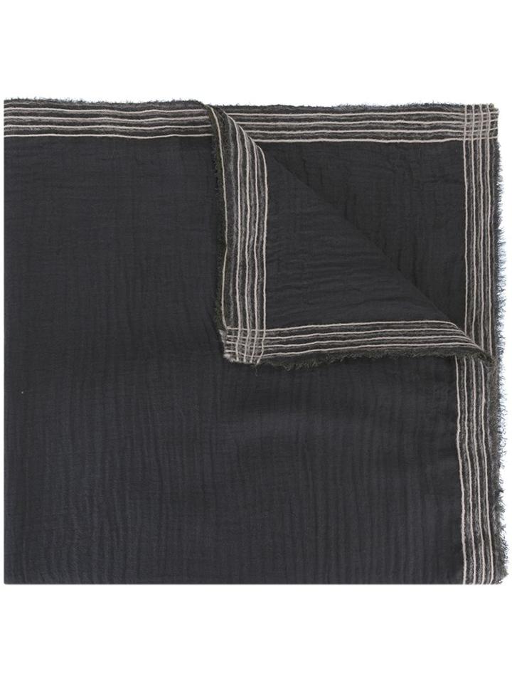 Faliero Sarti 'doppino' Scarf, Adult Unisex, Brown, Modal/virgin Wool