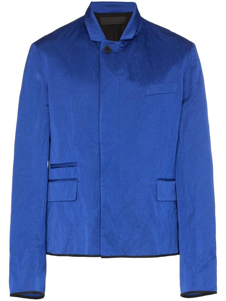 Haider Ackermann Zipped Blazer Jacket - Blue